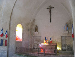 Intérieur de la chapelle