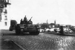 Chars allemands Mark III à Chalon