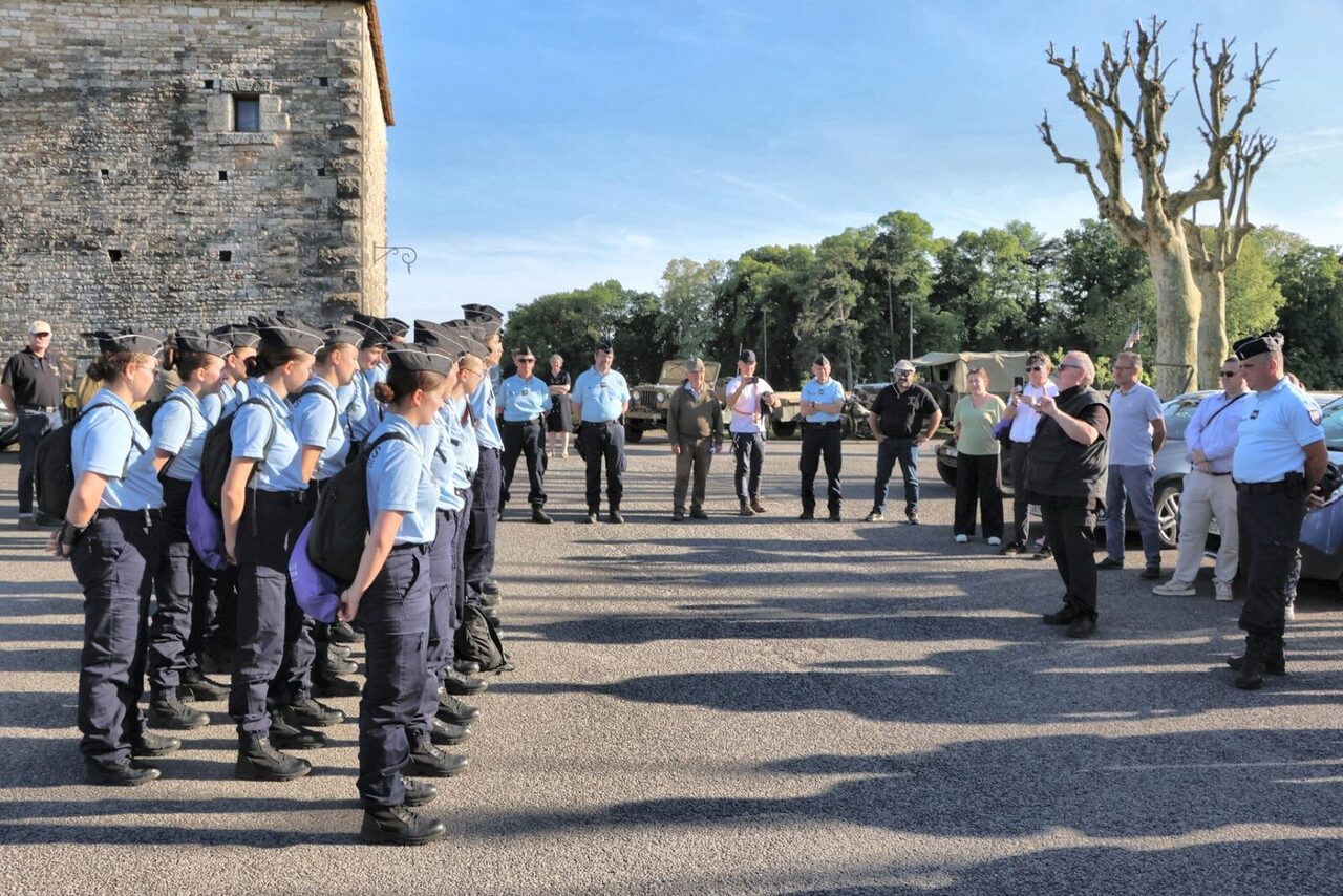 Cadets au rassemblement final